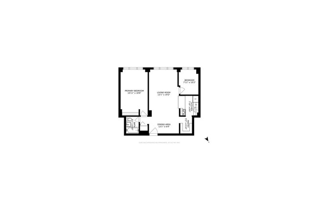 2 beds, 1 bath, 803 sqft, $5,395, Unit 8B