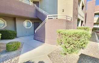 Welcome to easy Las Vegas living in this charming single-story condominium!