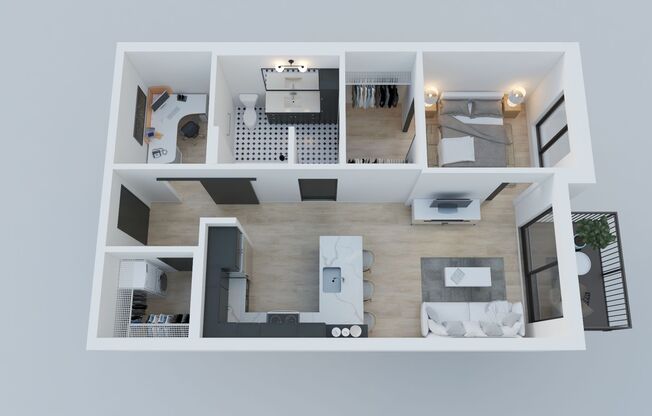 1 bed, 1 bath, 750 sqft, $1,995, Unit 310