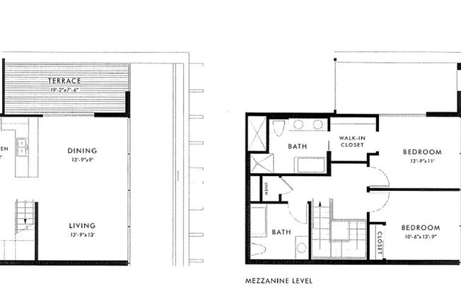 2 beds, 2.5 baths, 1,360 sqft, $4,770, Unit PH02