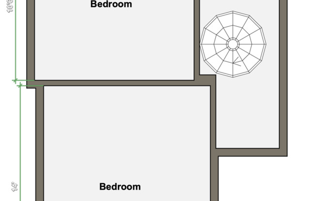 3 beds, 2 baths, 560 sqft, $1,375, Unit 112