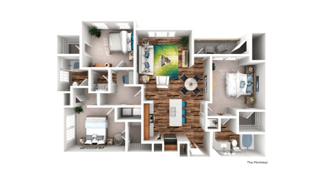 3 beds, 2 baths, 1,445 sqft, $2,180