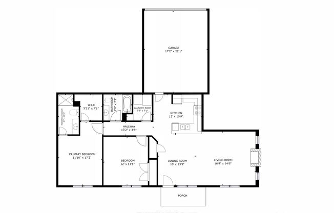 2 beds, 2 baths, 1,220 sqft, $1,739, Unit 1274-13