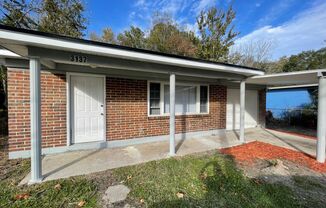 3/2 Single Family home available now!