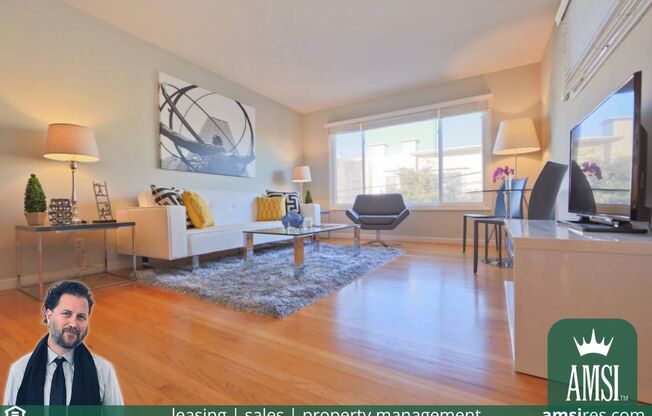 Amazing Noe Valley apartment beautifully updated w/ utilities and parking included!
