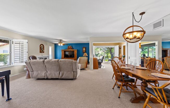 Sweeping Views! Rare and Peaceful 5-home enclave, original models of Oaks North Village 55+ living next to Community Center!