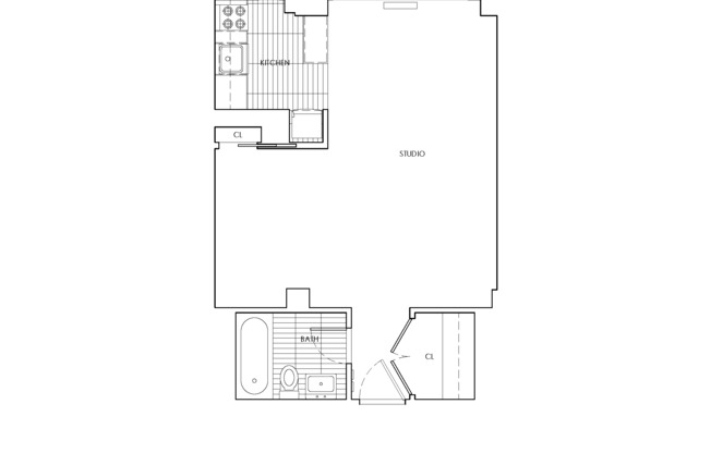 1 bed, 1 bath, $3,825, Unit 11J