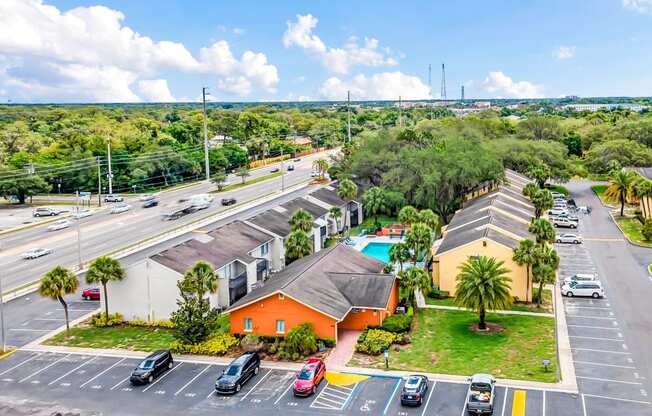 an aerial of Southern Oaks Residences in Orlando