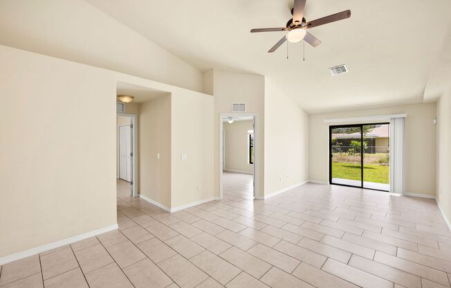 Newly Constructed 3 bed 2 bath duplex with garage.