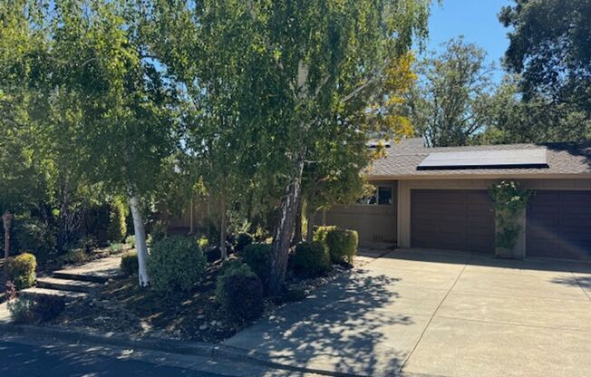 Wonderful 2 story Orinda home with pool, solar & more!