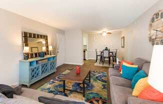 Living Room at Glen at Lakewood, Colorado