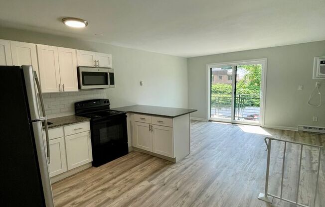 1 bed, 1.5 baths, $1,650, Unit 4-3B