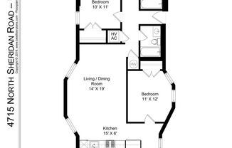 3 beds, 2 baths, 1,227 sqft, $2,995, Unit 22S