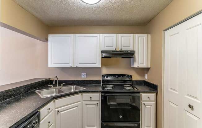 Kitchen at The Avenues of Baldwin Park in Orlando, FL