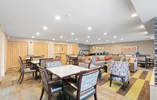 Party Room at The Preserve at Commerce Apartments in Rogers, MN 55374