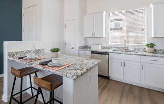 Gourmet Kitchen with Island at Avilla Palomino, Glendale, AZ 85302