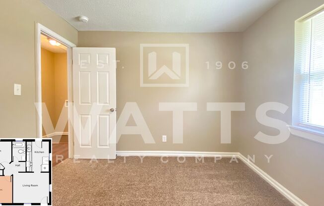 2 beds, 1 bath, 616 sqft, $750, Unit 1850