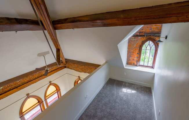 Soaring Vaulted Ceilings in select apartment homes at San Sofia Luxury Apartments , Integrity Realty LLC, Cleveland, OH