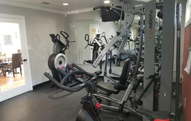 Fitness Center With Modern Equipment at Citrus Gardens Apartments, Fontana, CA 92335