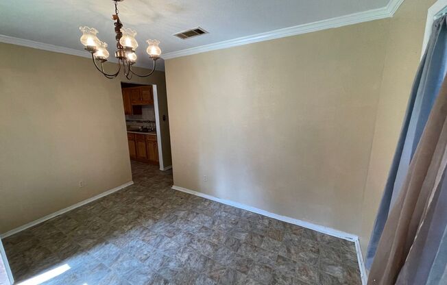 Large brick home - move in ready. Spacious den!