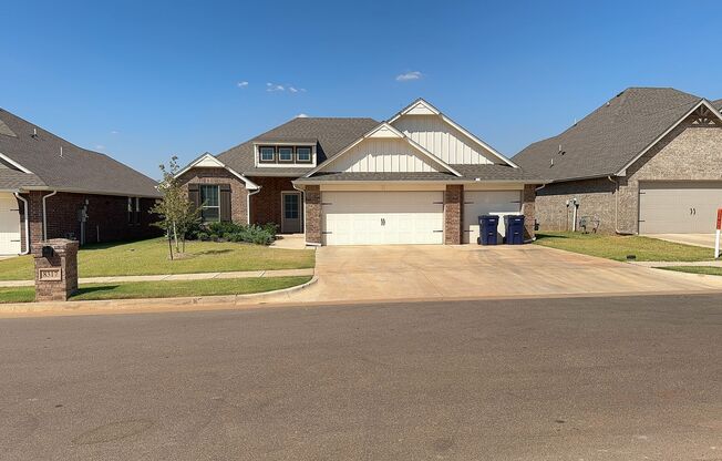 Luxury 4 Bedroom 2 Bathroom Home in Deer Creek Schools with a Storm Shelter and Sprinkler System