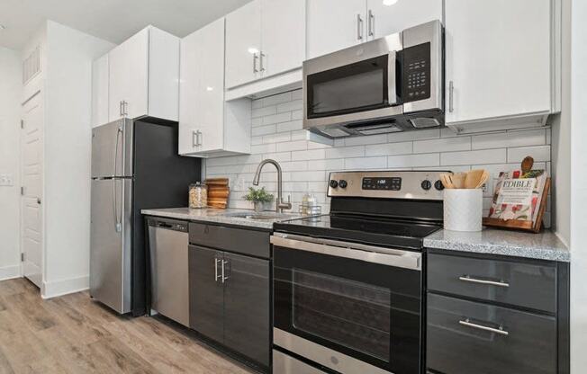 Stainless Steel Appliances at Link Apartments® Montford, Charlotte, NC
