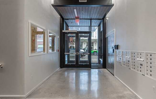 Entry to 1943 Dot Ave Dorchester MA Apartments