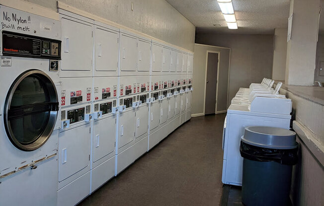 onsite laundry facility