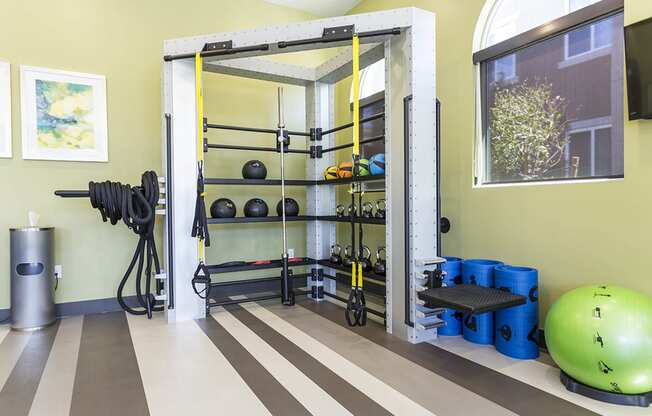 Gym at The View at Horizon Ridge, Henderson, NV