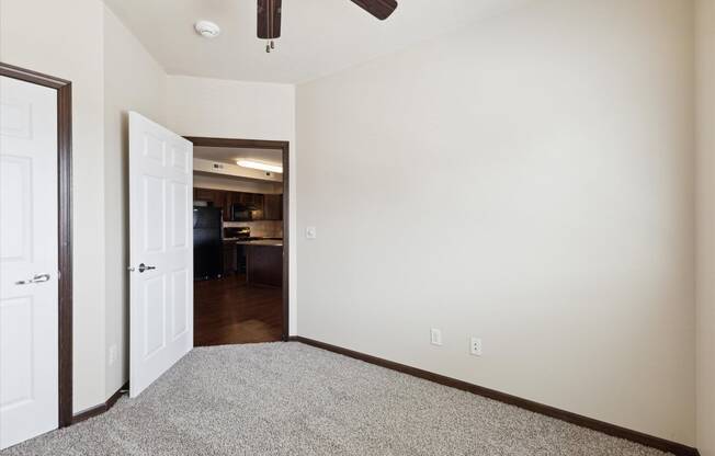 Bedroom with Plush Carpeting