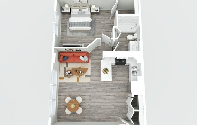 1 bed, 1 bath, 582 sqft, $1,049, Unit 2313-11