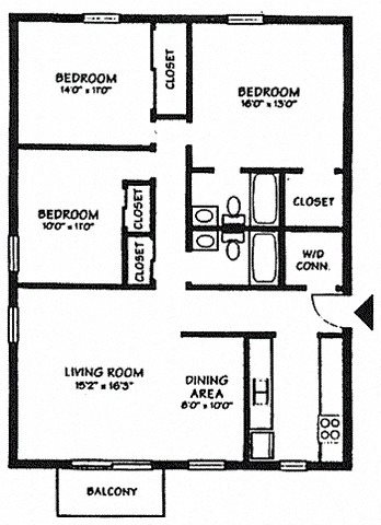 3 beds, 2 baths, 1,485 sqft, $1,630
