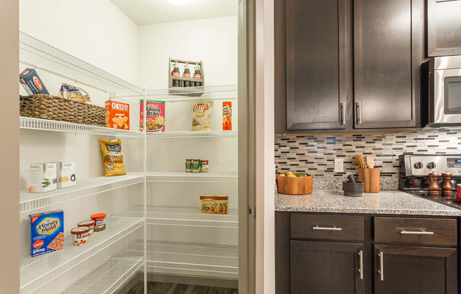 Large Pantry at Orchid Run Apartments in Naples, FL