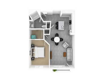 1 bed, 1 bath, 1,019 sqft, $1,905