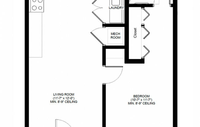 1 bed, 1 bath, 668 sqft, $1,790, Unit #212