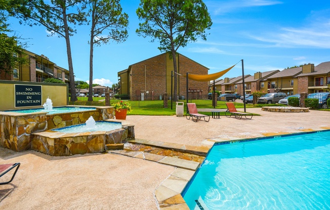 The Pool  | Bookstone and Terrace Apartments | Irving, Texas