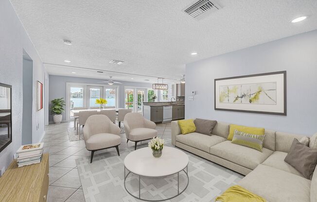 3/2 Just Steps to the Intercoastal with Boat Ramp and Dock