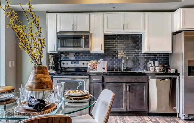Well Equipped Kitchen at Aertson Midtown, Nashville, Tennessee