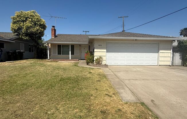 3 bed 1 bath home available now
