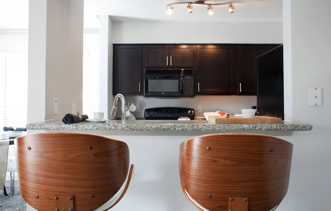 Kitchen & Counter Space | Trailpoint at The Woodlands