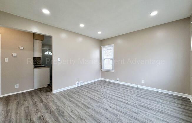 Newly Updated 2 Bed Ranch with Private Backyard