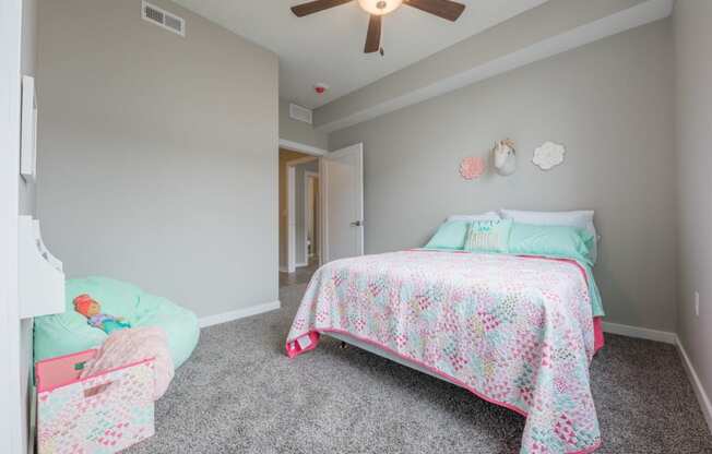 Comfortable bedroom ideal for rest and relaxation at White Oak