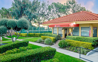 Woodbend building entrance at Woodbend, California, 91701