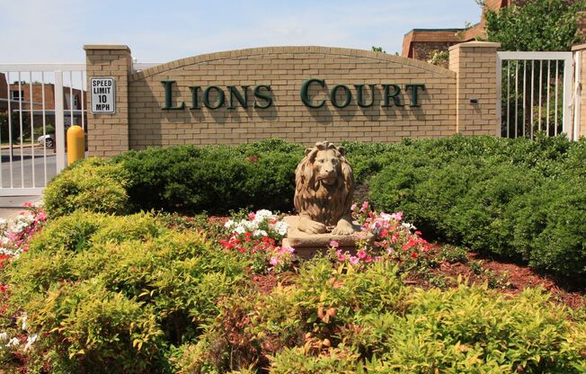 Lions Court Apartments:  1200 Thompson Road