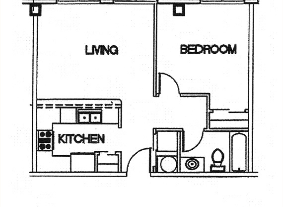 1 bed, 1 bath, 599 sqft, $1,199, Unit 112