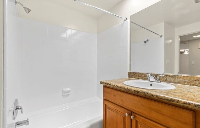 Krystal Terrace Apartments in Sherman Oaks, CA bathroom shower