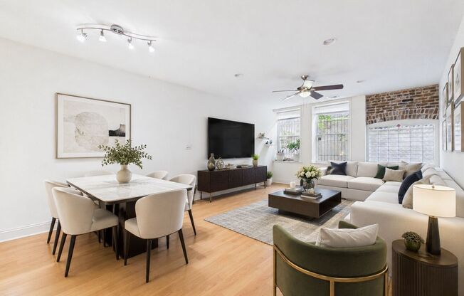 Spacious 3 Bed, 1.5 Bath Brewerytown Home Private Garage AUGUST 1