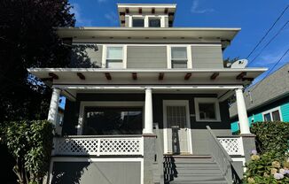 Beautiful 1900s NE Portland Home!!  Original Features + Updated bathroom! Unfinished basement & fenced yard.