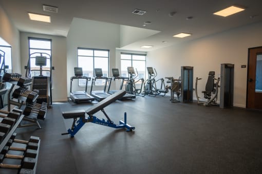 State-Of-The-Art Gym And Spin Studio at Two Points Crossing, Madison, WI