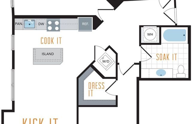 2 beds, 2 baths, 1,170 sqft, $2,925